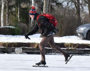 Schaatsen op het kanaal