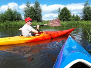 Spelevaren op de Vecht