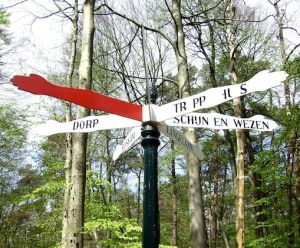 De zevensprong wegwijzer De zevensprong wegwijzer